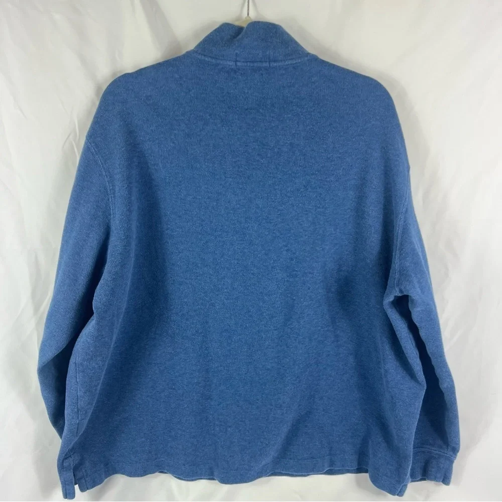 Polo by Ralph Lauren Blue Zip Up Sweater